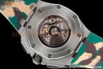 Audemars Piguet - AP ROO Chronograph 44mm CER/SS/RU Blue/Yelw JJF A3126 Mod