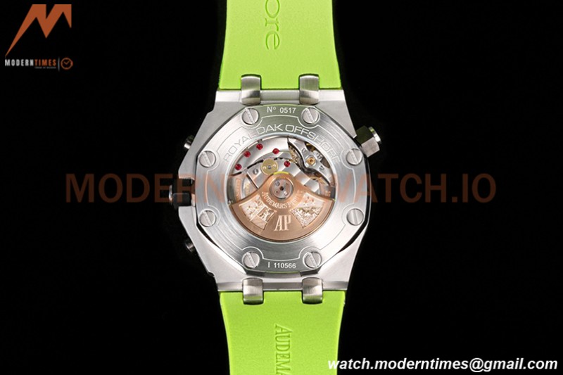 Audemars Piguet - AP ROO Diver Chrono 42mm SS/RU Green JJF A3124 Mod