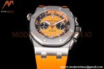 Audemars Piguet - AP ROO Diver Chrono 42mm SS/RU Orange JJF A3124 Mod