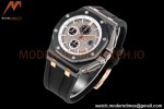 Audemars Piguet - AP ROO Chronograph 44mm CER/CER/RU Grey/Blk JJF A3126 Mod