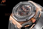 Audemars Piguet - AP ROO Chronograph 44mm RG/CER/RU Grey/Black JJF A3126 Mod