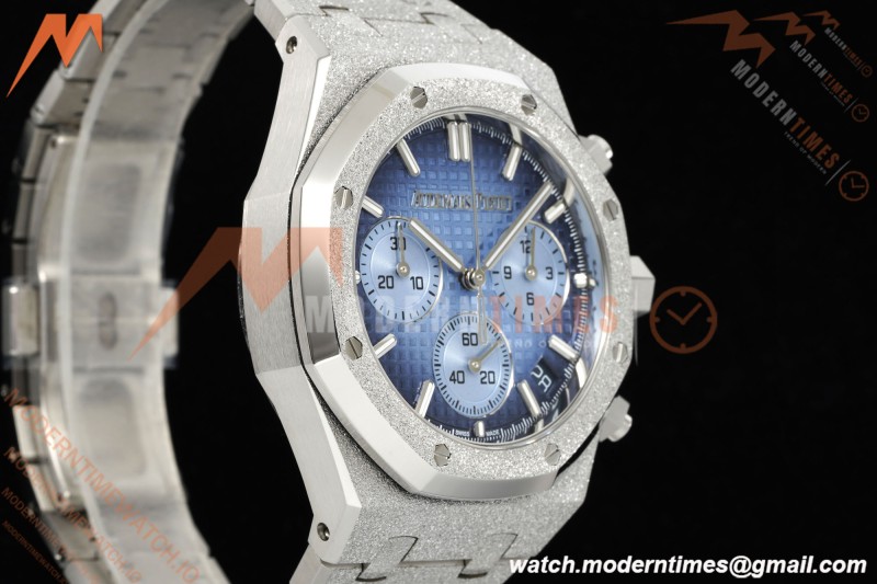 Audemars Piguet - Royal Oak Chrono 26240BC 41mm Frosted SS/SS Gradient Blue APSF SH4401