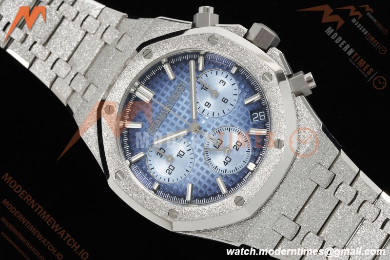 Audemars Piguet - Royal Oak Chrono 26240BC 41mm Frosted SS/SS Gradient Blue APSF SH4401