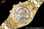 Audemars Piguet - Royal Oak Chrono 26240BA 41mm Frosted YG/YG Gold APSF SH4401