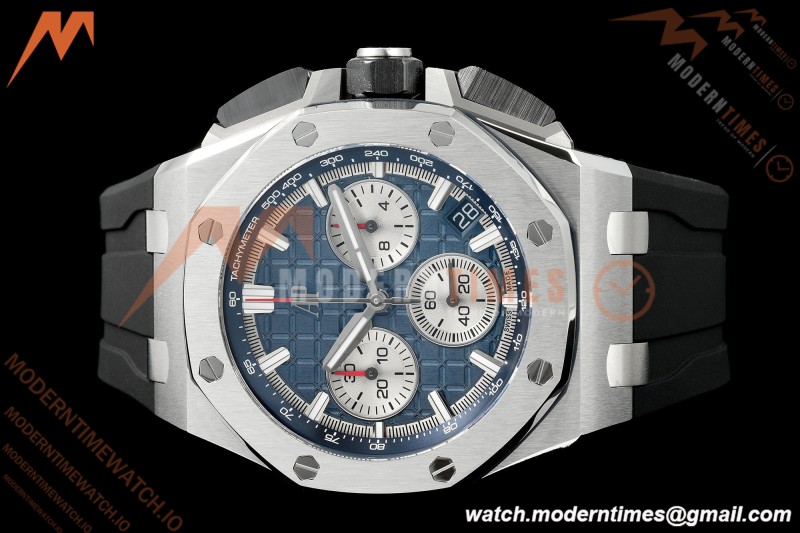 Audemars Piguet - Royal Oak Offshore Chronograph 43mm 26420TI SS/RU Blu/Silv APSF SA4401