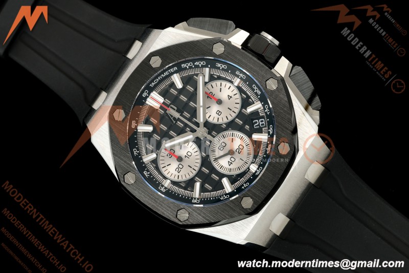 Audemars Piguet - Royal Oak Offshore Chronograph 43mm 26420SO SS/CER/RU Blk/Silv APSF SA4401 | 오데마피게 - 로얄오크 오프쇼어 크로노그래프 43mm 26420SO SS/CER/RU Blk/Silv APSF SA4401