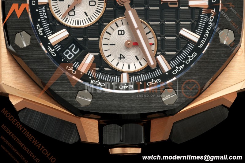 Audemars Piguet - Royal Oak Offshore Chronograph 43mm 26420RO RG/CER/RU Blk/Silv APSF SA4401
