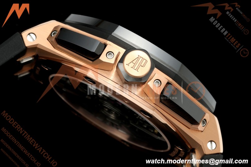 Audemars Piguet - Royal Oak Offshore Chronograph 43mm 26420RO RG/CER/RU Blk/Silv APSF SA4401