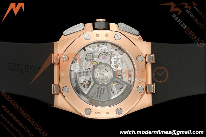 Audemars Piguet - Royal Oak Offshore Chronograph 43mm 26420RO RG/CER/RU Blk/Silv APSF SA4401