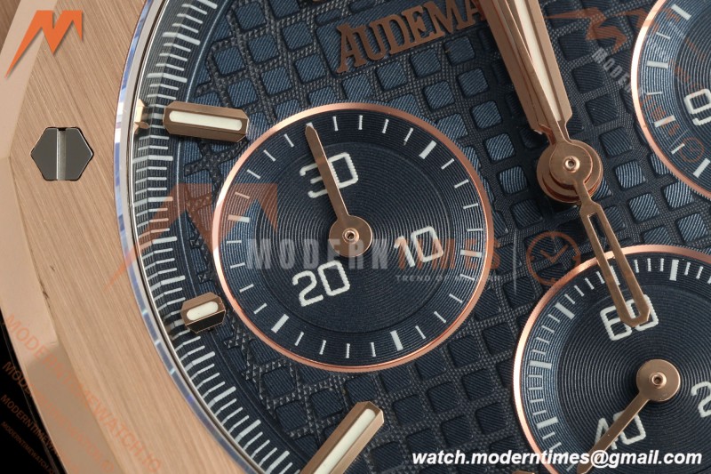 Audemars Piguet - Royal Oak 26240OR Gain Weight 41mm RG/RG Blue SWF Dial DDF DD4401