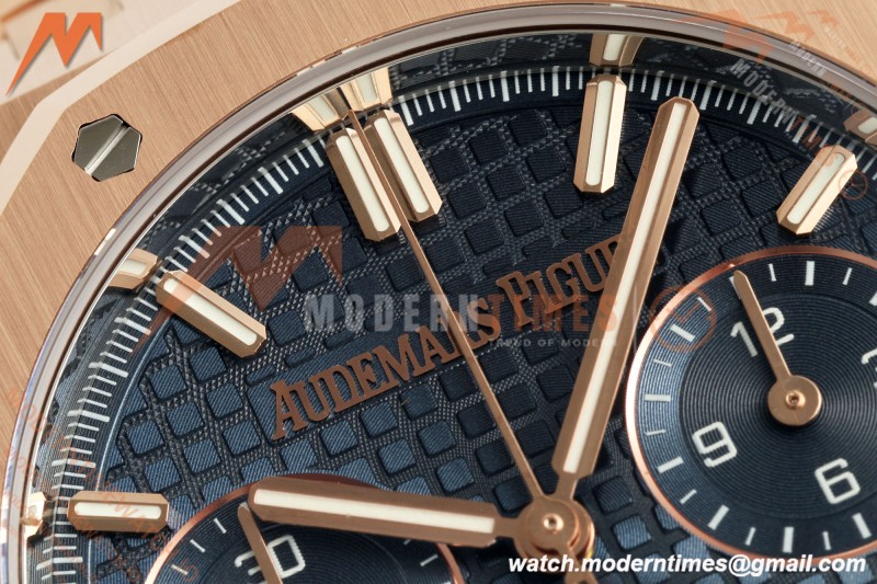 Audemars Piguet - Royal Oak 26240OR Gain Weight 41mm RG/RG Blue SWF Dial DDF DD4401