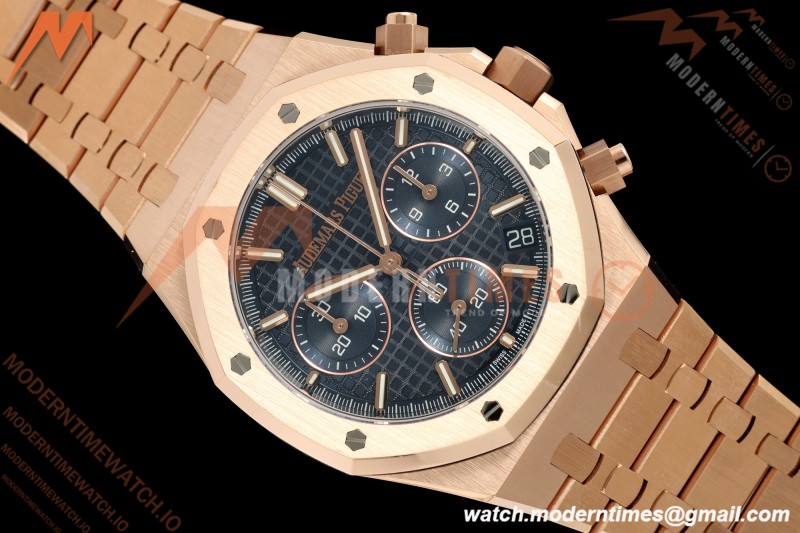 Audemars Piguet - Royal Oak 26240OR Gain Weight 41mm RG/RG Blue SWF Dial DDF DD4401