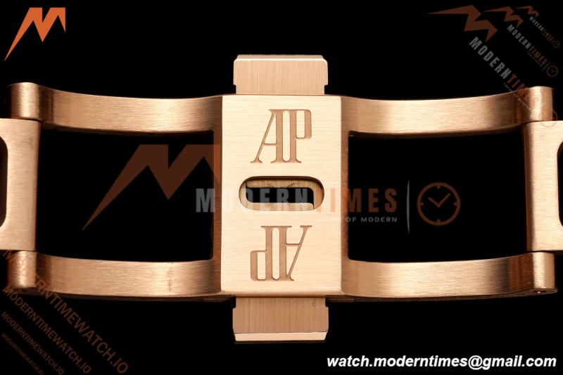 Audemars Piguet - Royal Oak 26240OR Gain Weight 41mm RG/RG Black SWF Dial DDF DD4401