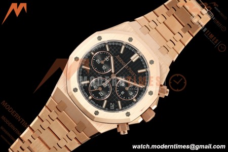 Audemars Piguet - Royal Oak 26240OR Gain Weight 41mm RG/RG Black SWF Dial DDF DD4401 | 오데마 피게 - 로얄 오크 26240OR 게인 웨이트 41mm RG/RG 블랙 SWF 다이얼 DDF DD4401