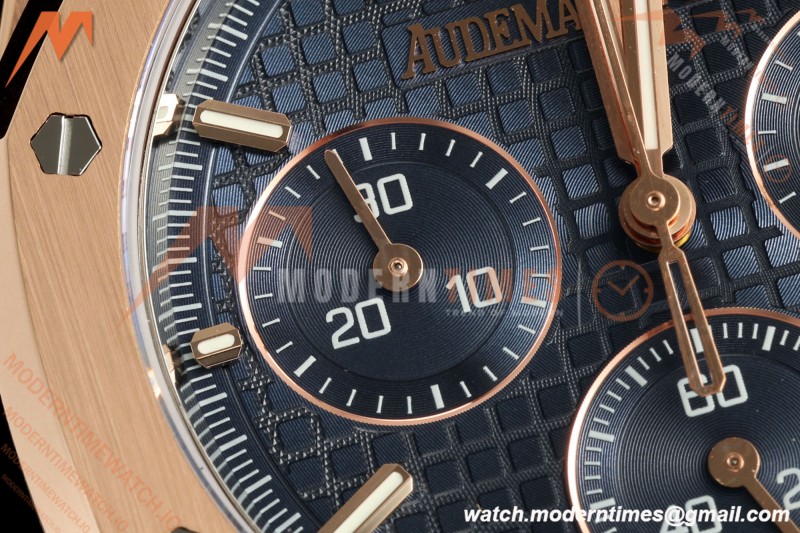 Audemars Piguet - Royal Oak 26240OR Gain Weight 41mm RG/LE Blue SWF Dial DDF DD4401