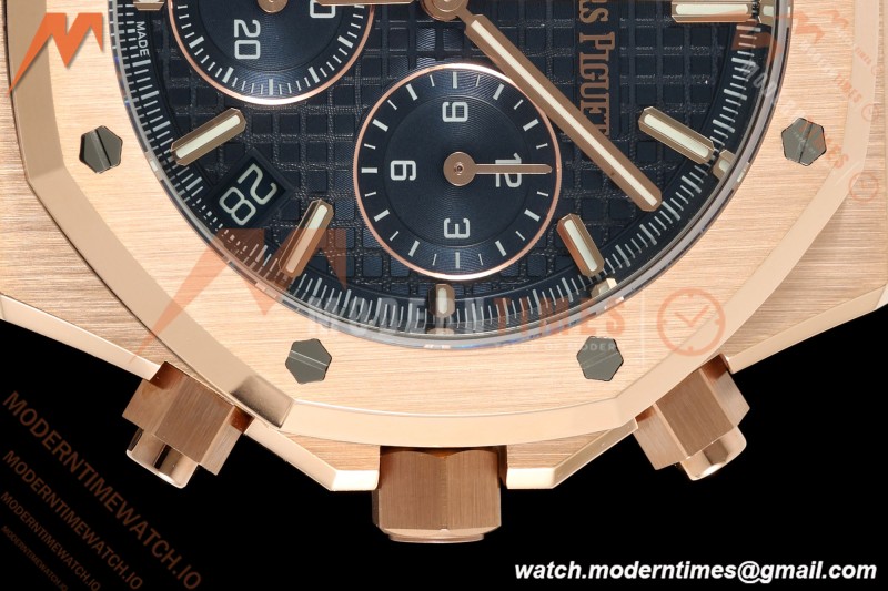 Audemars Piguet - Royal Oak 26240OR Gain Weight 41mm RG/LE Blue SWF Dial DDF DD4401