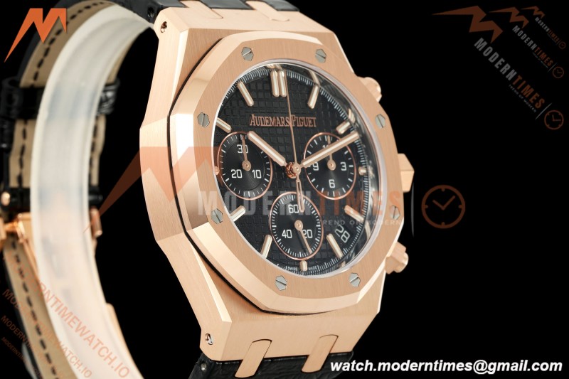 Audemars Piguet - Royal Oak 26240OR Gain Weight 41mm RG/LE Black SWF Dial DDF DD4401