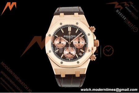 Audemars Piguet - Royal Oak 26331OR Gain Weight 41mm RG/LE Brown SWF Dial DDF DD4401