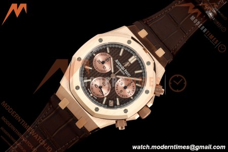 Audemars Piguet - Royal Oak 26331OR Gain Weight 41mm RG/LE Brown SWF Dial DDF DD4401 | 오데마 피게 - 로얄 오크 26331OR 게인 웨이트 41mm RG/LE 브라운 SWF 다이얼 DDF DD4401