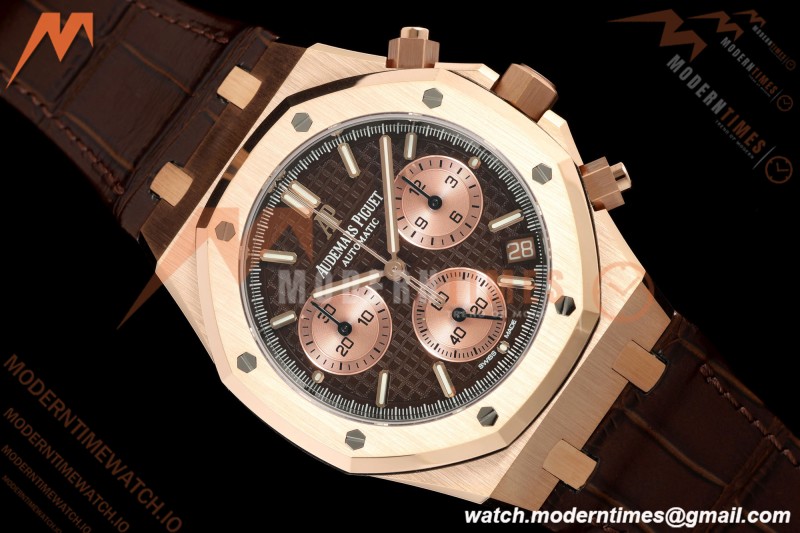 Audemars Piguet - Royal Oak 26331OR Gain Weight 41mm RG/LE Brown SWF Dial DDF DD4401 | 오데마 피게 - 로얄 오크 26331OR 게인 웨이트 41mm RG/LE 브라운 SWF 다이얼 DDF DD4401