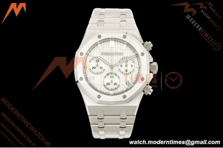 Audemars Piguet - Royal Oak 26240ST 41mm SS/SS White Dial TOP DD4401