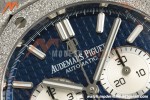 Audemars Piguet - Royal Oak Chrono 26331BC 41mm Frosted SS/SS Blue APSF A2385