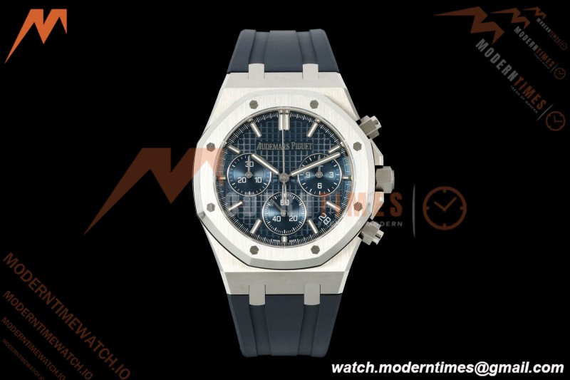 Audemars Piguet - Royal Oak 26240ST 50th Anniversary 41mm SS/RU Blue SWF Dial DDF DD4401