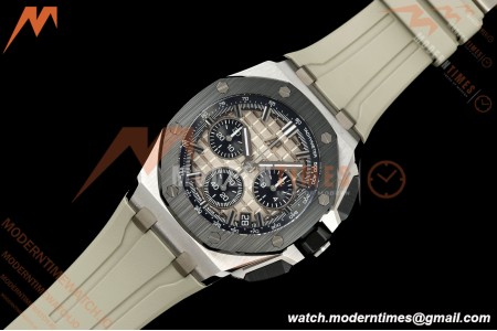 Audemars Piguet - Royal Oak Offshore 26420SO  43mm SS/CER/RU Smk/Blk DDF DD4401