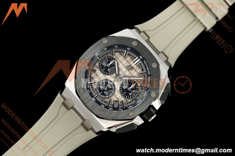 Audemars Piguet - Royal Oak Offshore 26420SO  43mm SS/CER/RU Smk/Blk DDF DD4401
