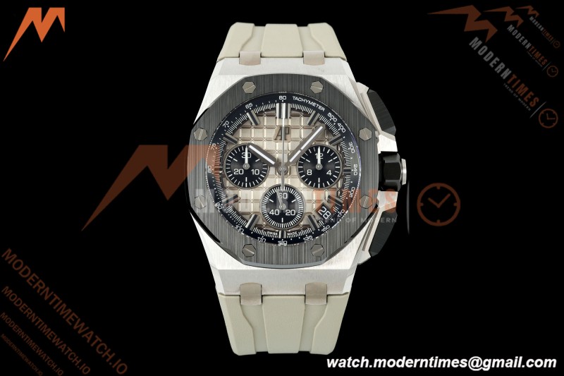 Audemars Piguet - Royal Oak Offshore 26420SO  43mm SS/CER/RU Smk/Blk DDF DD4401