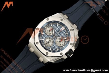 Audemars Piguet - Royal Oak Offshore 26420TI 43mm TI/RU Blu/Silv DDF DD4401