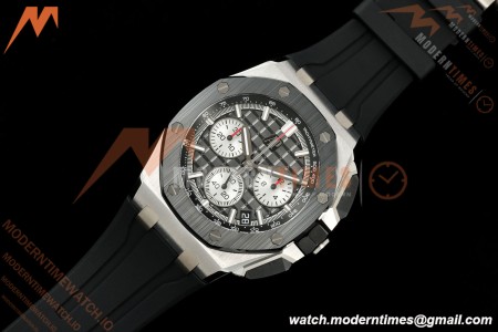 Audemars Piguet - Royal Oak Offshore 26420SO 43mm SS/CER/RU Blk/Silv DDF DD4401