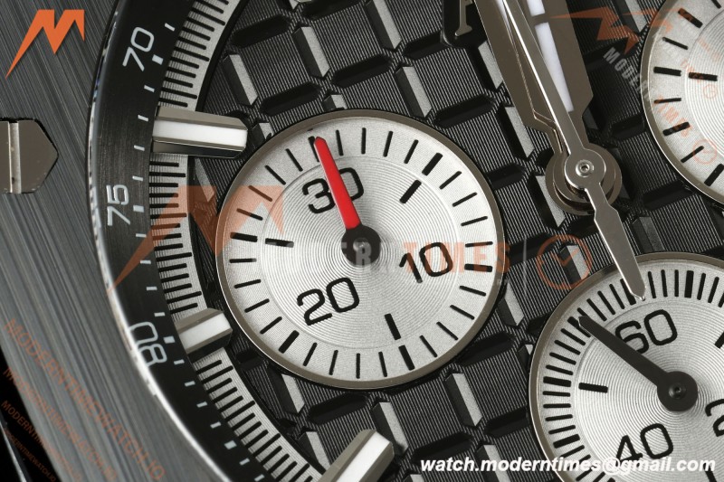 Audemars Piguet - Royal Oak Offshore 26420SO 43mm SS/CER/RU Blk/Silv DDF DD4401