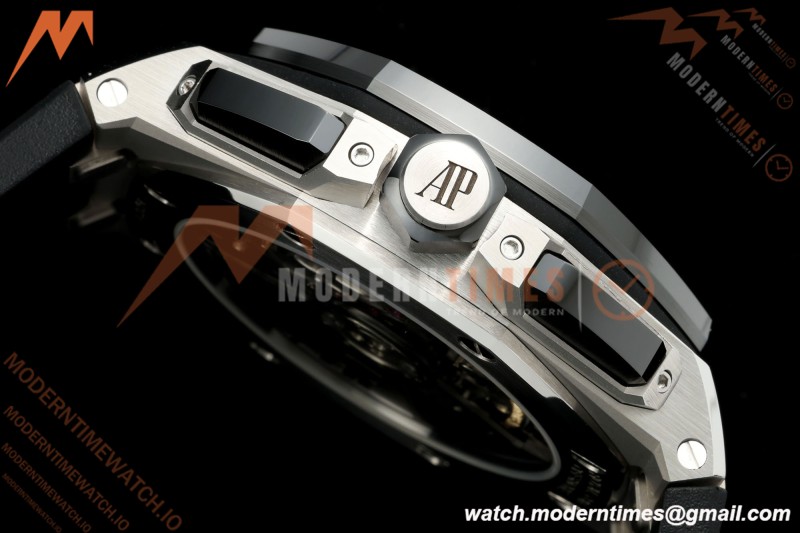 Audemars Piguet - Royal Oak Offshore 26420SO 43mm SS/CER/RU Blk/Silv DDF DD4401