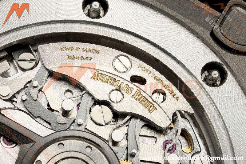 Audemars Piguet - Royal Oak Offshore 26420SO 43mm SS/CER/RU Blk/Silv DDF DD4401
