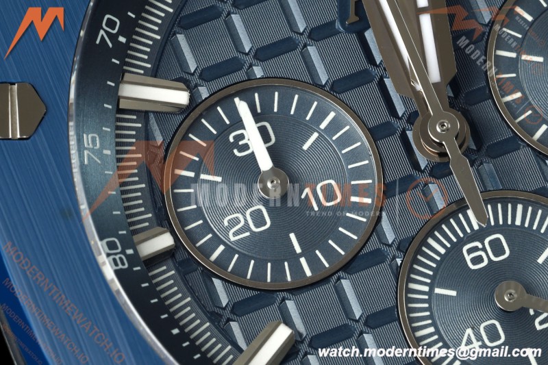 Audemars Piguet - Royal Oak Offshore 26420SO 43mm SS/CER/RU Blu/Silv DDF DD4401