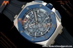 Audemars Piguet - Royal Oak Offshore 26420SO 43mm SS/CER/RU Blu/Silv DDF DD4401