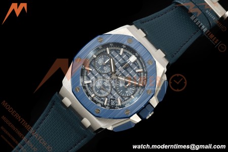 Audemars Piguet - Royal Oak Offshore 26420SO 43mm SS/CER/CS Blue Dial DDF DD4401