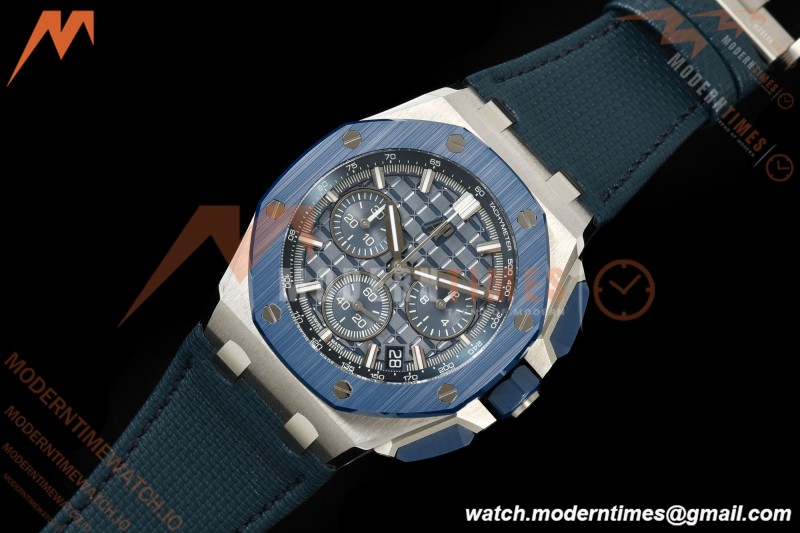 Audemars Piguet - Royal Oak Offshore 26420SO 43mm SS/CER/CS Blue Dial DDF DD4401