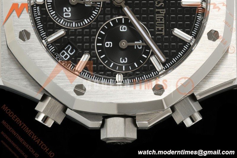 Audemars Piguet - Royal Oak 26240ST 41mm SS/SS Black Dial ZF DD4401 Free Sprung