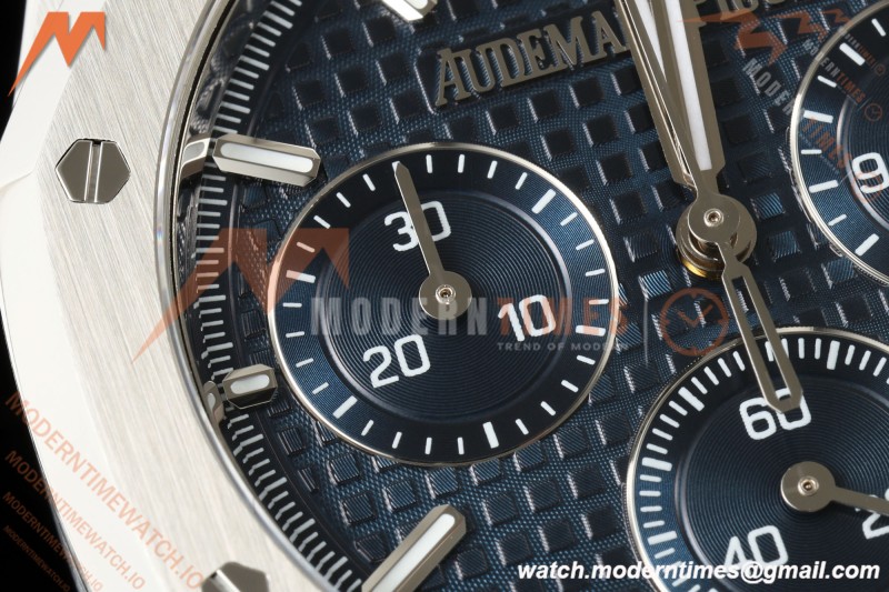 Audemars Piguet - Royal Oak 26240ST 41mm SS/SS Blue Dial ZF DD4401 Free Sprung