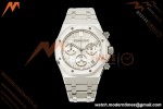 Audemars Piguet - Royal Oak 26240ST 41mm SS/SS White Dial ZF DD4401 Free Sprung