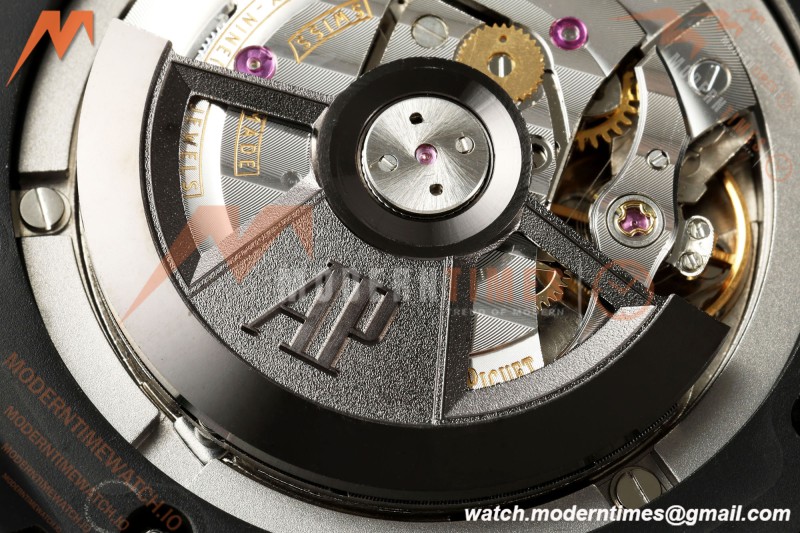 Audemars Piguet - AP ROO Chronograph 26405NR 44mm CER/RG/RU Ombre Brown/Wht JF A3126
