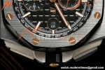 Audemars Piguet - AP ROO Chronograph 26405CE 44mm Black CER/RG/RU Blk/Stk JF A3126