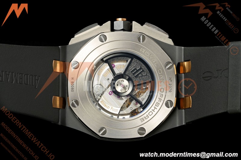 Audemars Piguet - AP ROO Chronograph 26415CE 44mm CER/CER/RU Gry/Blk JF A3126