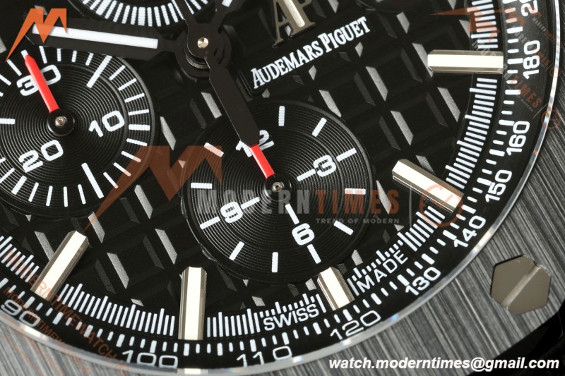 Audemars Piguet - AP ROO Chronograph 26400AU 44mm CER/CER/RU Black JF A3126