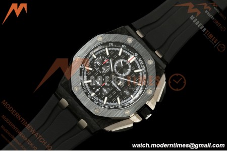 Audemars Piguet - AP ROO Chronograph 26400AU 44mm CER/CER/RU Black JF A3126