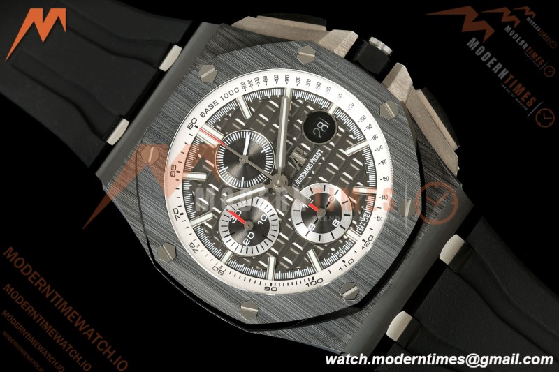 Audemars Piguet - AP ROO Chronograph 26405CE 44mm Black CER/RU Gray JF A3126