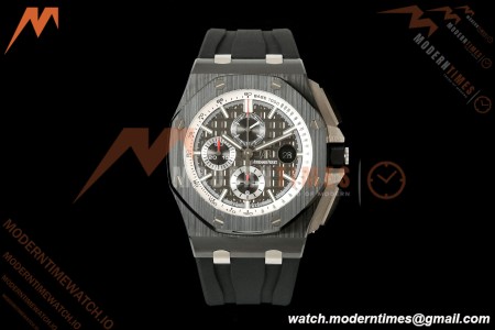 Audemars Piguet - AP ROO Chronograph 26405CE 44mm Black CER/RU Gray JF A3126