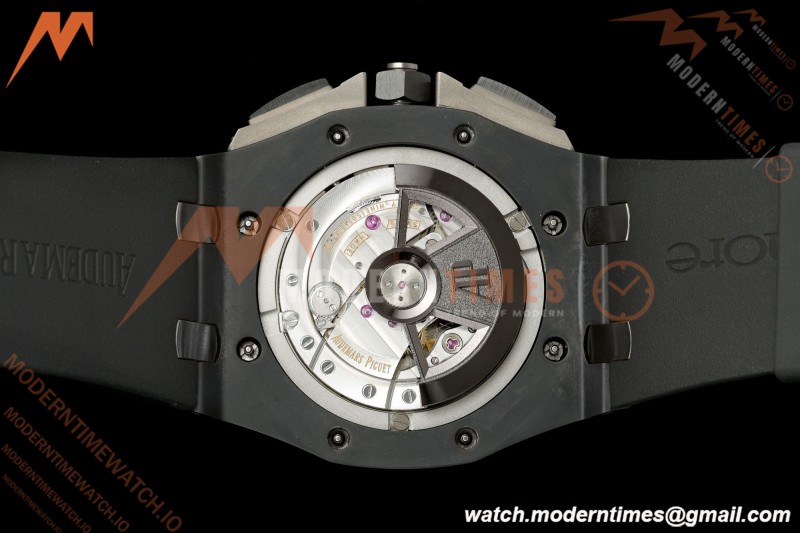 Audemars Piguet - AP ROO Chronograph 26405CE 44mm Black CER/RU Black JF A3126